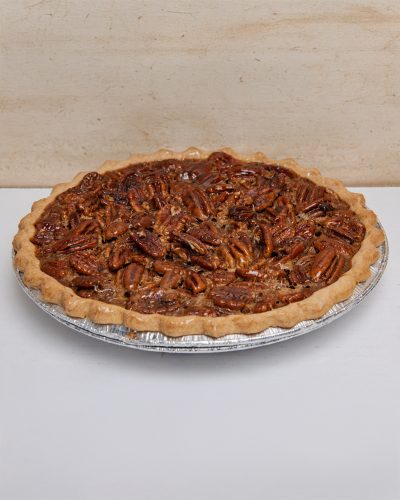 savor the classic flavor of a traditional pecan pie at Mia's Bakery.