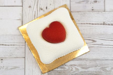 savor the classic flavor of a pillow heart tart at Mia's Bakery.