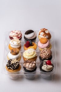 Assorted Cupcakes box 12-pack from Mia's Bakery