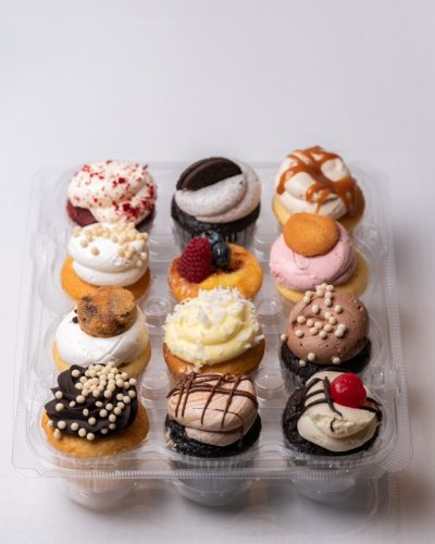 Assorted Cupcakes box 12-pack from Mia's Bakery