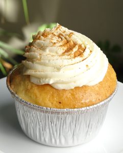 savor the classic flavor of traditional tres leches cupcakes at Mia's Bakery.