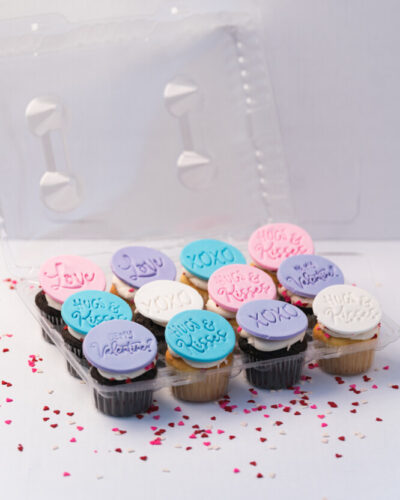 Valentine's Day Cupcakes 12-pack from Mia's Bakery