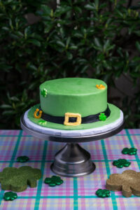 savor the unique flavor of a leprechaun hat cake at Mia's Bakery.
