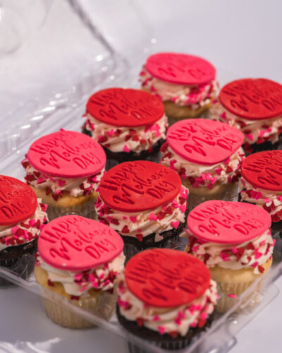 Happy mothers day cupcakes 12-pack from Mia's Bakery