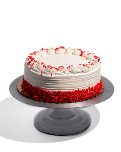savor the classic flavor of a vegan raspberry cake at Mia's Bakery.