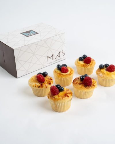 Crème brûlée Cupcakes