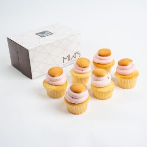 Strawberry Banana Cupcakes