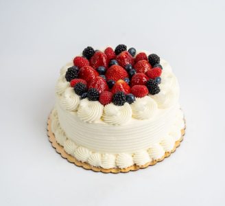 savor the classic flavor of a traditional tres leches cake at Mia's Bakery.