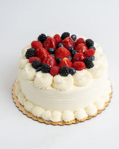 savor the classic flavor of a traditional tres leches cake at Mia's Bakery.